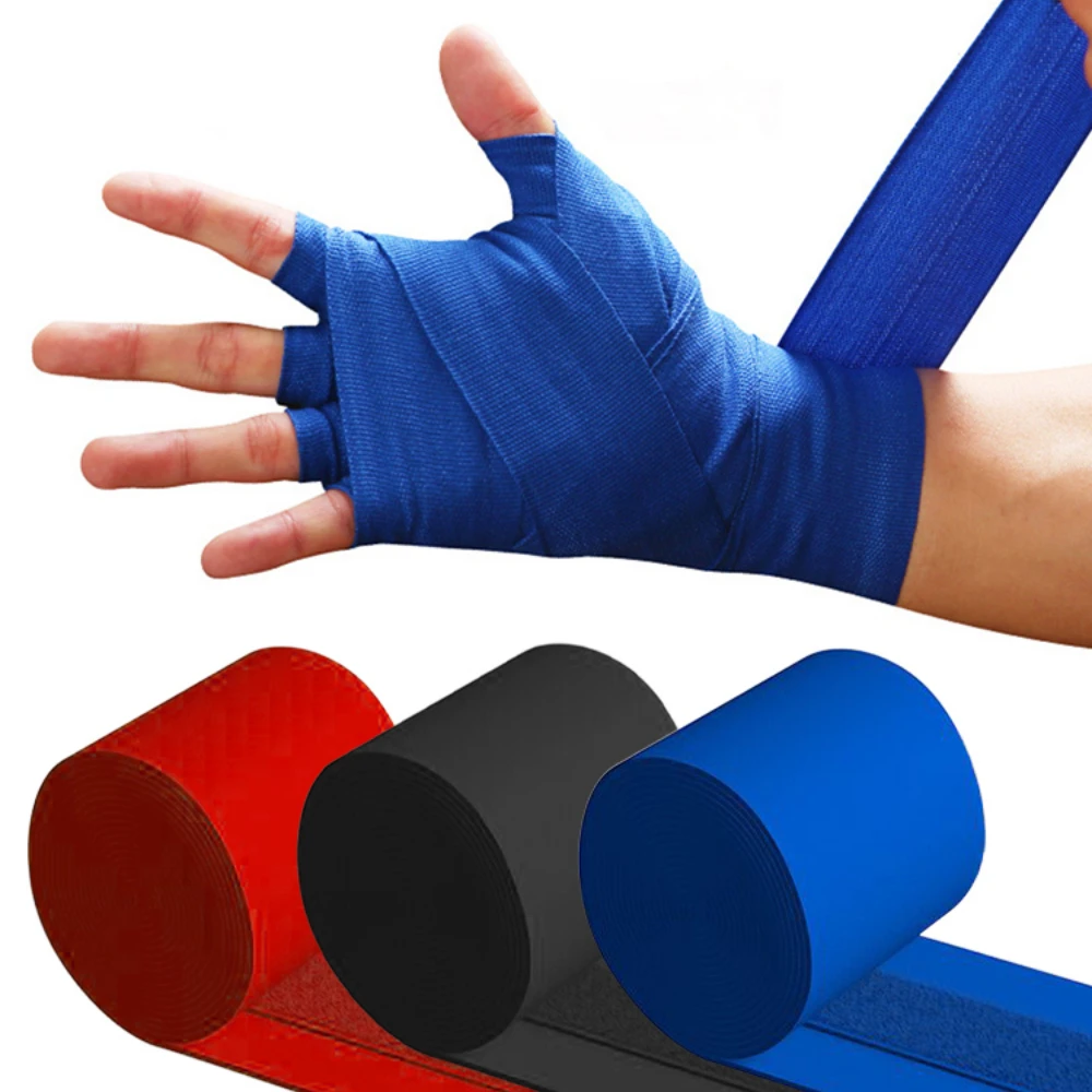 3M/4.5M Boxing Bandage Wrap Sports Straps Taekwondo Hand Gloves Wrap Combat Protect Belt Boxing Handwraps for Men Women