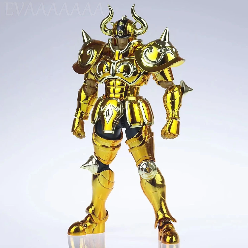 CS Model Saint Seiya Cloth Myth EX Taurus Aldebaran With Rosary Beads To Virgo Gold Saint Knights of the Zodiac Metal Armor Toys