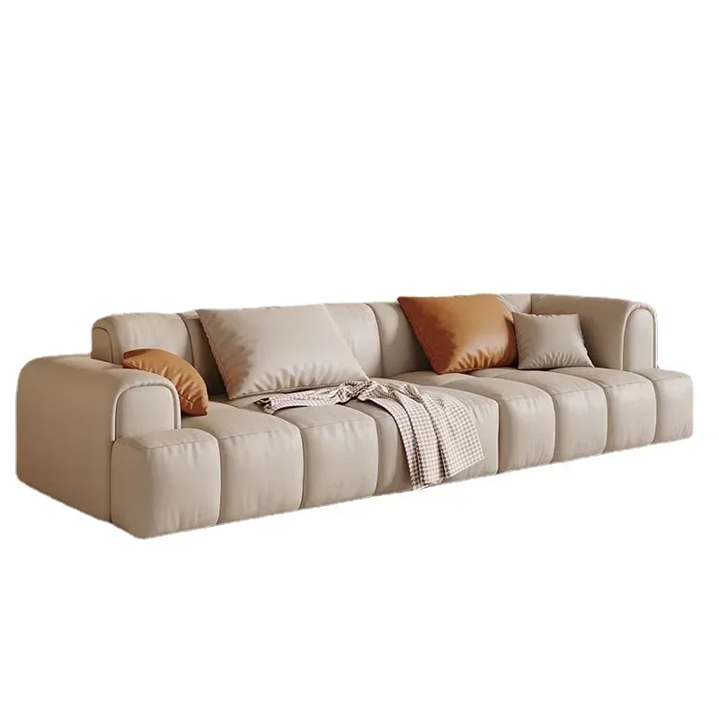 %Leather Living Room Sofas Nordic Minimalist Luxury Comfortable Sofa Modular Design Sofa Para Habitacion Modern Furniture sofas