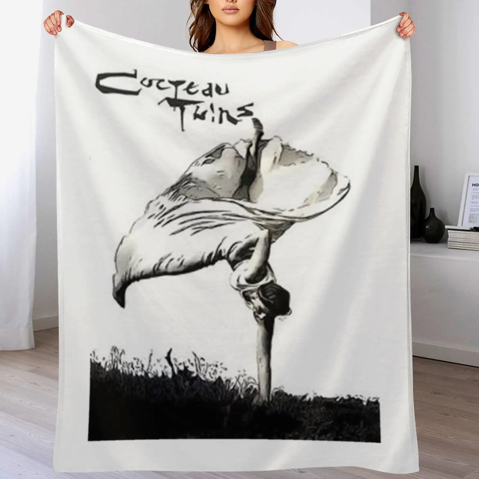 Cocteau Twins Throw Blanket Retros Blankets Sofas Of Decoration Blankets