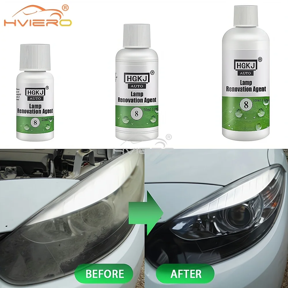 Hvireo-8 20ML 50ML 100ML Auto Repair Wax Polishing Heavy Scratches Remover Tools Lamp Renovation Agent Protector Cars Paint Care