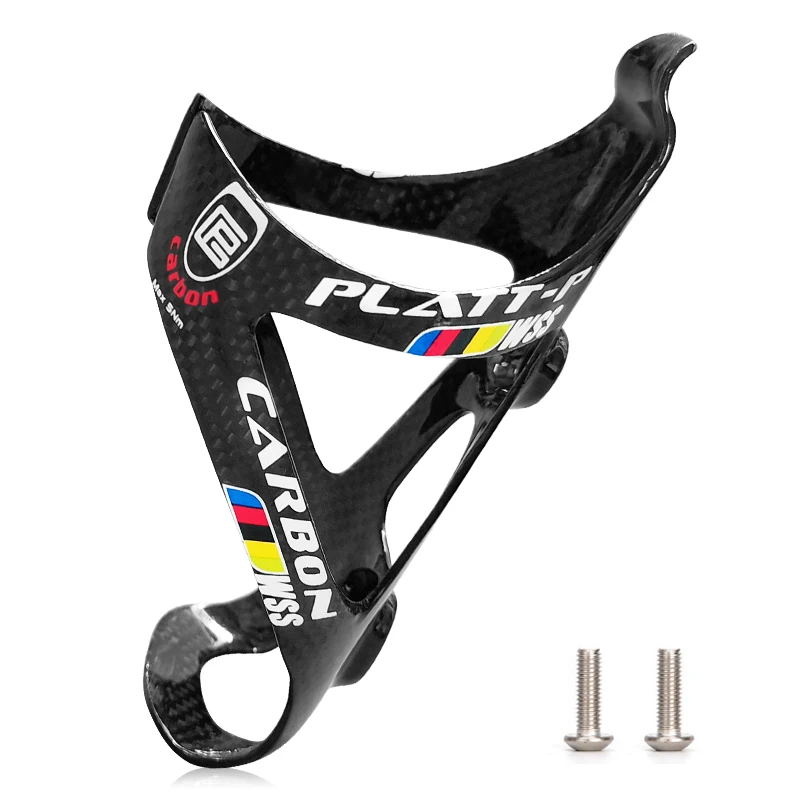 Ultralekki koszyk na bidon rowerowy z włókna węglowego MTB Road Bike Uchwyt na butelkę Sprzęt rowerowy