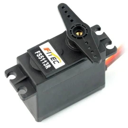Rc Servo Metal Gear 13kg Servomotor 360 Degree 13kg Servo Motor for Model Airplane RC Car Robot Manipulator/Remote Control Car