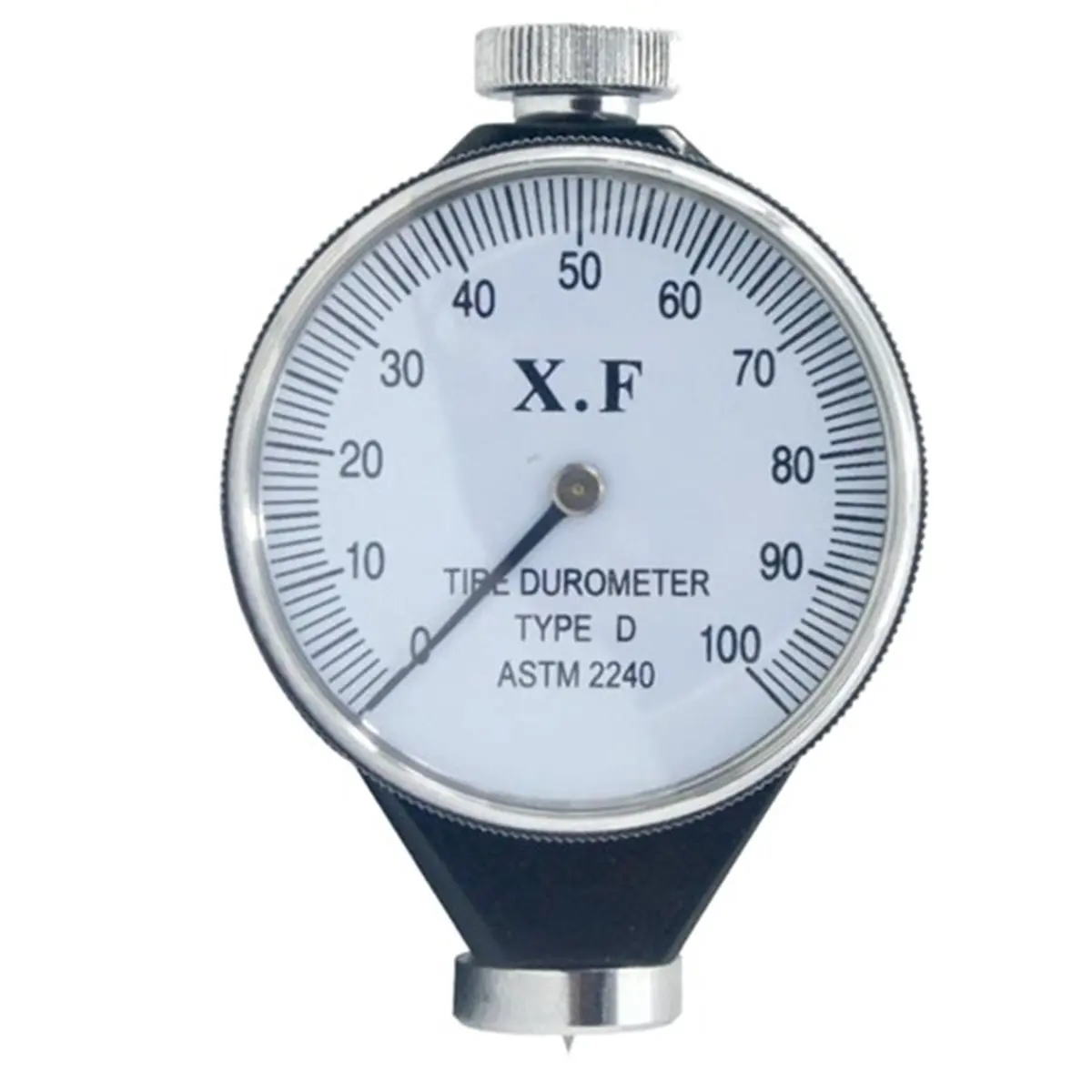 《TOP RATED》Durometer Hardness Tester Rubber Tire Durometer Rubber Tire Durometer Gauge 0-100 Degrees with Large LCD Display Type