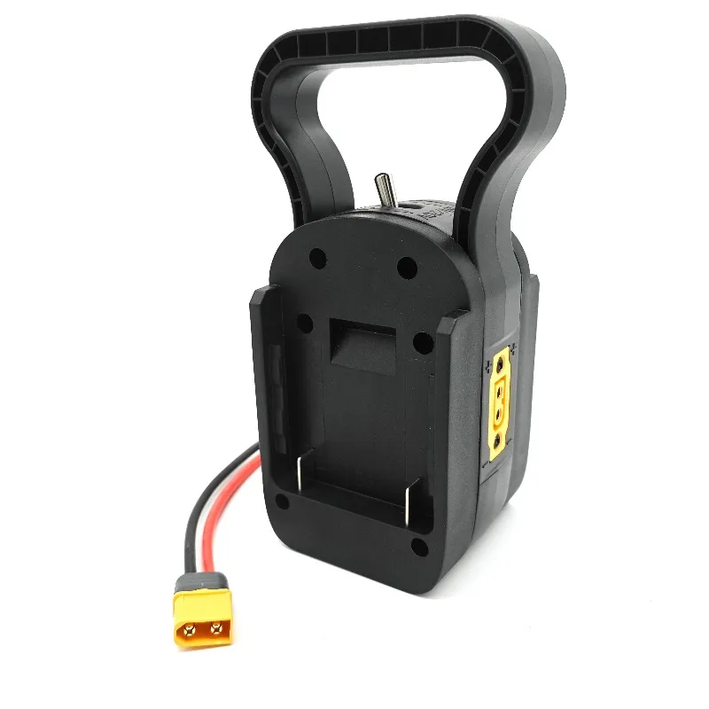 2-in-1 Power Wheel Adapter and Battery Converter for Bosch 18V Lithium Battery with 14 AWG Wiring for DIY Remote-controlled Cars