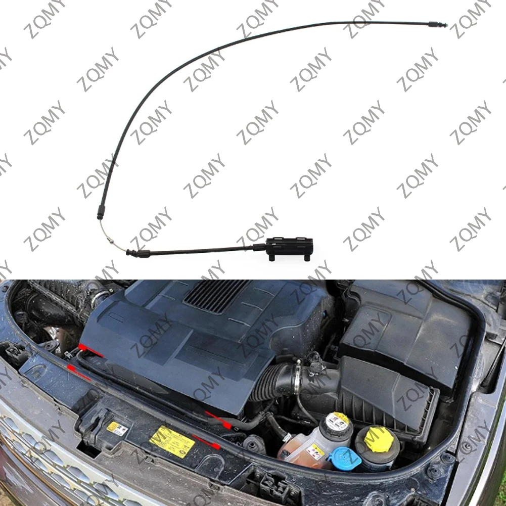 Car Hood Bonnet Release Cable Replacement For Land Rover Range Rover Sport 2010-2013 For Discovery 4 LR4 2010-2016 LR013888