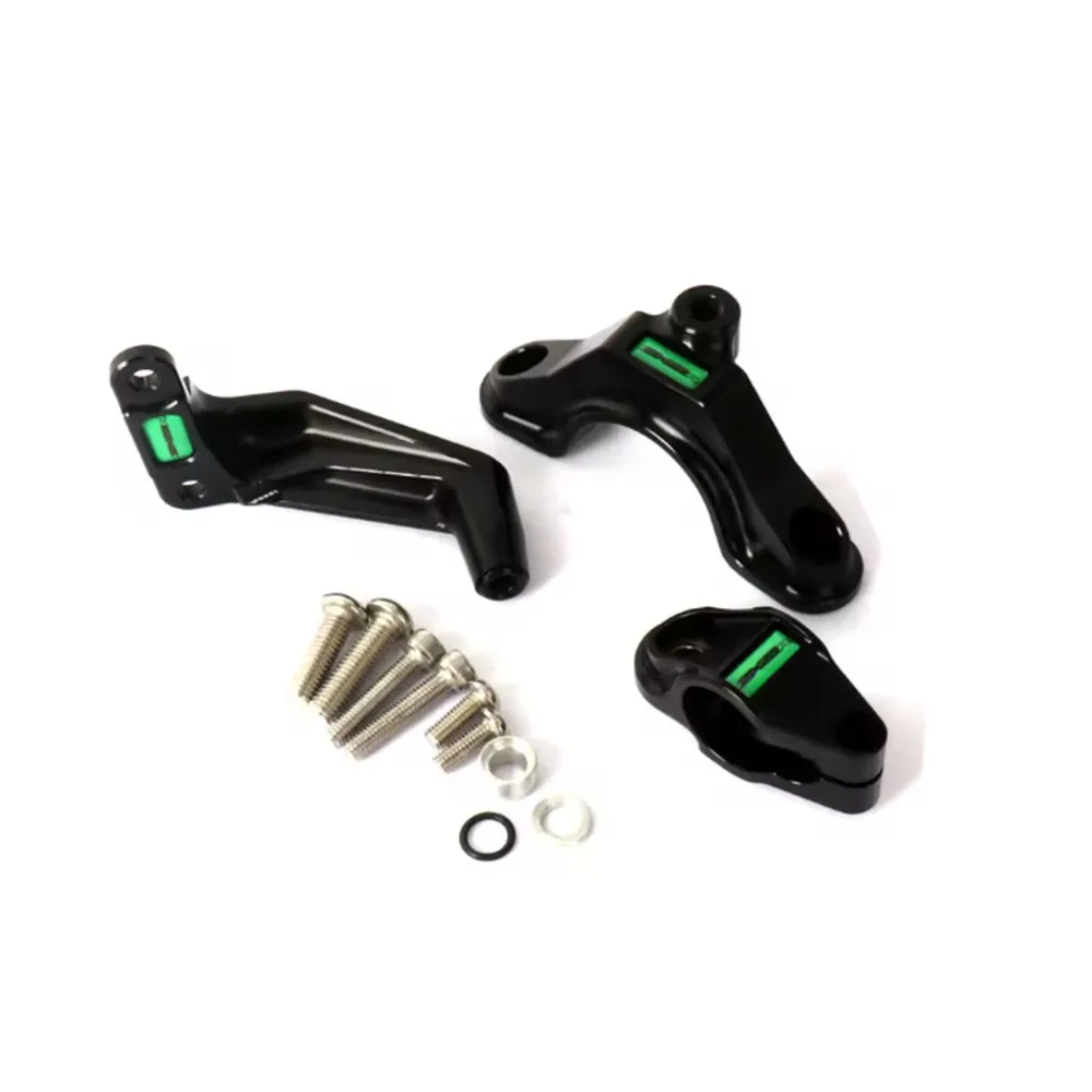 Kawasaki ZX6R ZX-6r 2024-새로운 오토바이 조향 안정화 댐퍼 충격 흡수 장치 브래킷 장착 키트 액세서리