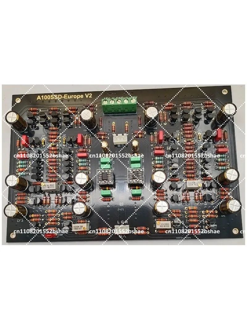 Audiophile HiFi Class A Preamplifier Preamp Balanced Stereo Audio Amplifier for Home Theater