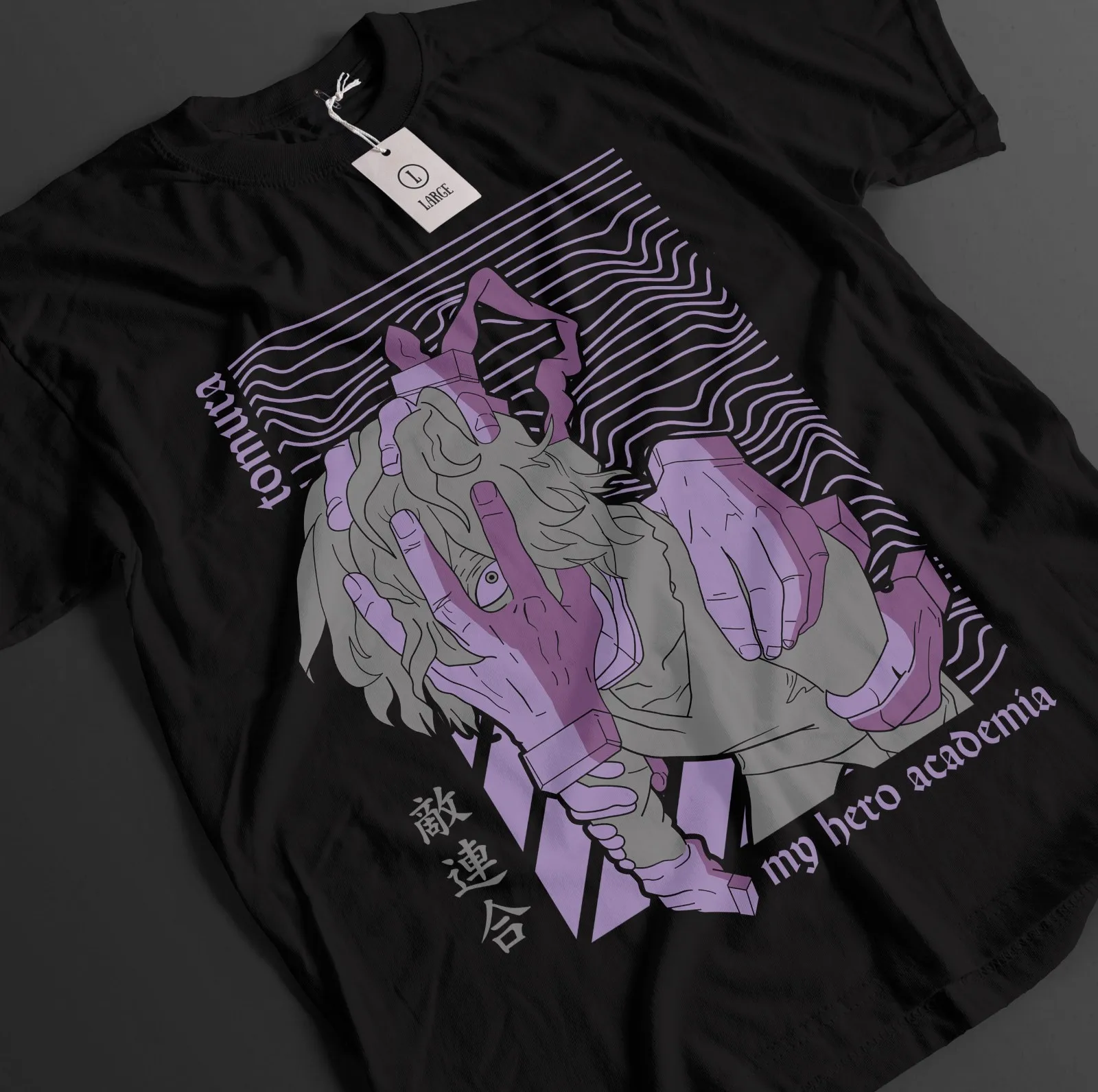 My Hero Academia Shirt Tomura Shigaraki Tshirt Deku All Might Top MHA Unisex Tee