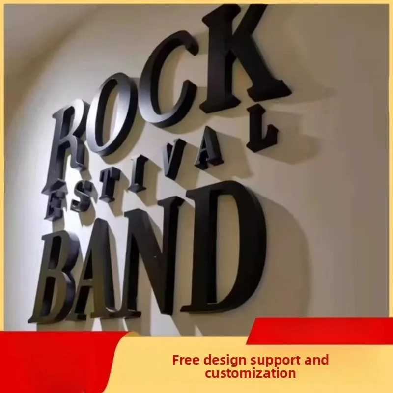 Customized 3D Acrylic Sign Letters Numbers for Wall Business Logo Office Backdrop Decoration Company Advertising Signage view 3