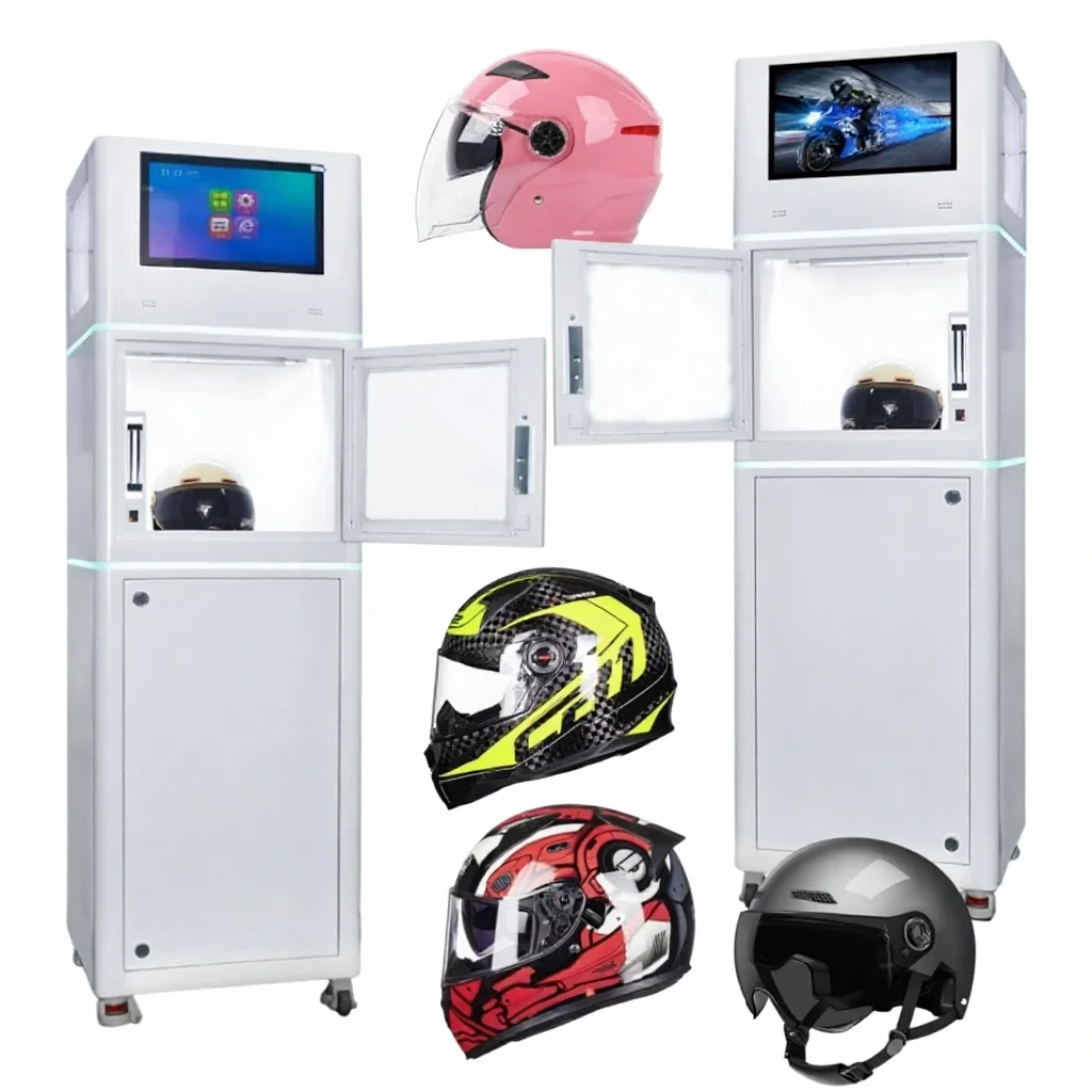 FOODLINE Mini Helmet Washing Machine Anti-scratch Liner Easy Clean SUS304 Tank For New Moto Repair Owners
