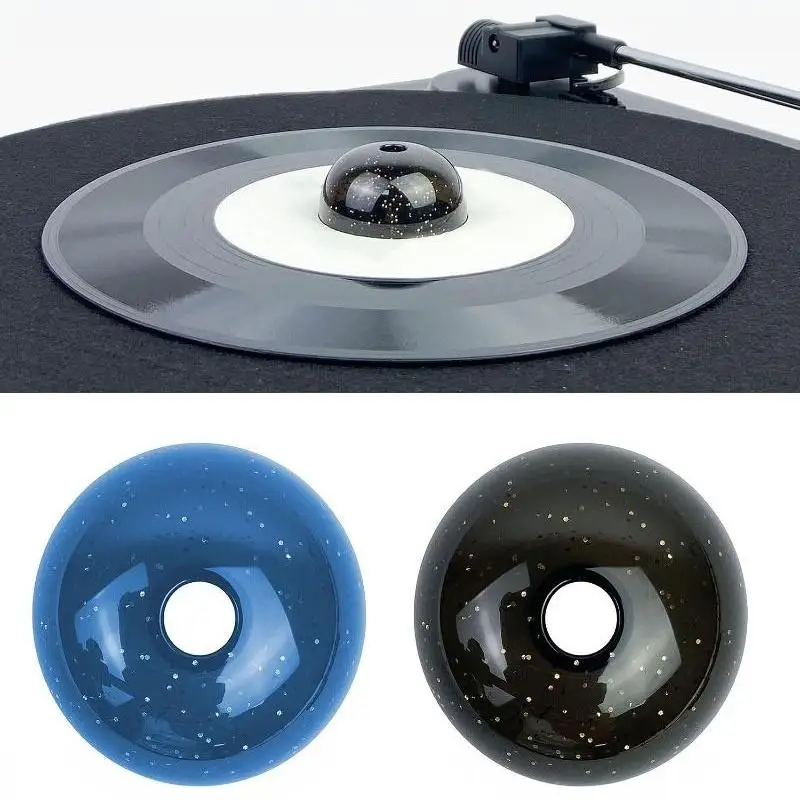 【C】1Pcs Vinyl Record Dome Center Adapter Universal 45 RPM Turntable ABS Accessory For 7 Inch EP Record