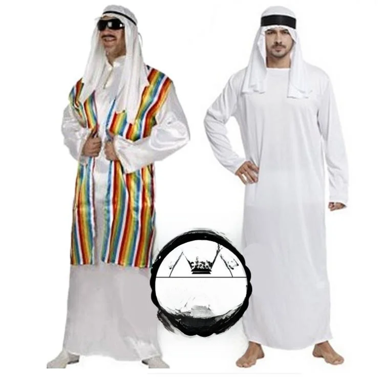 Disfraz de Príncipe Árabe de Dubái, Ropa para Actuaciones de loween, Fiesta de Disfraces, Cosplay, Moda Masculina de Orien...