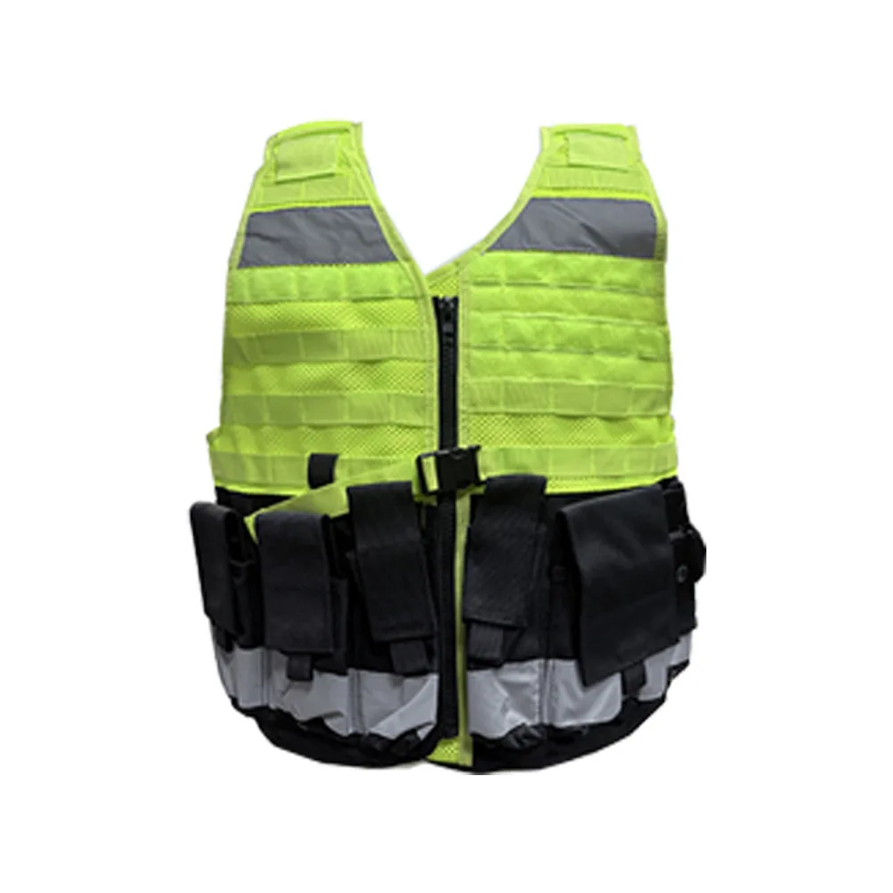 Safety protection anti-puncture suits, traffic road duty reflective vests, night security patrol and security reflective vests