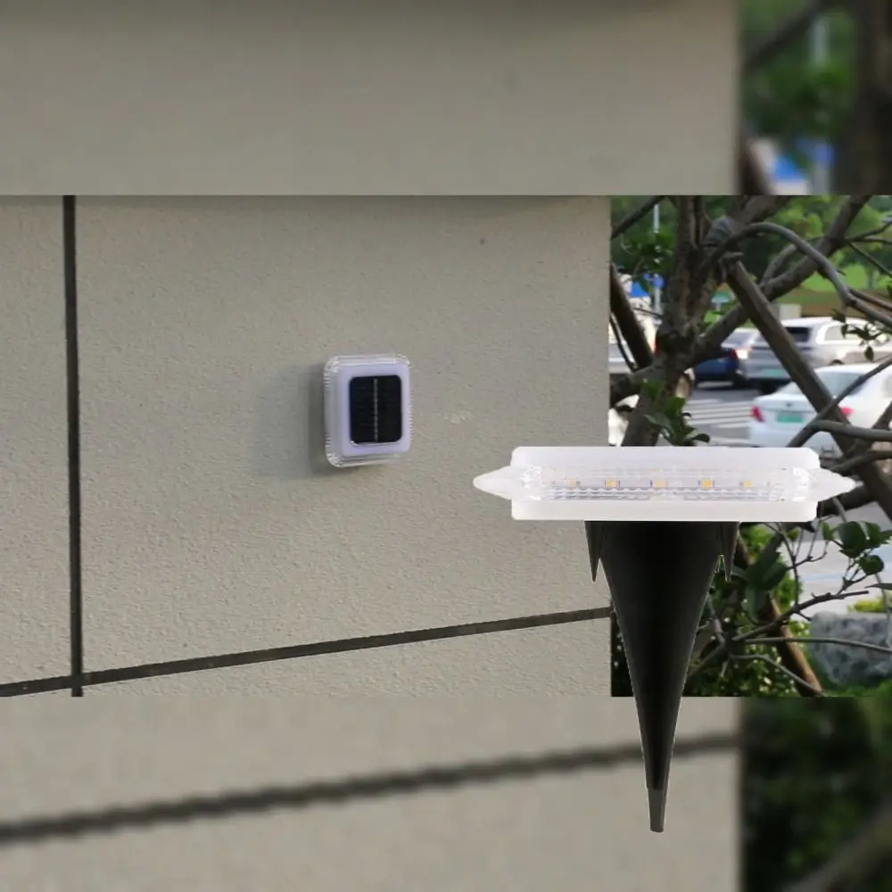 

Night Security Waterproof Solar Ground Lights 360° LED Plastic Material Solar Buried Light Sensor Solar Outdoor Lights Patio