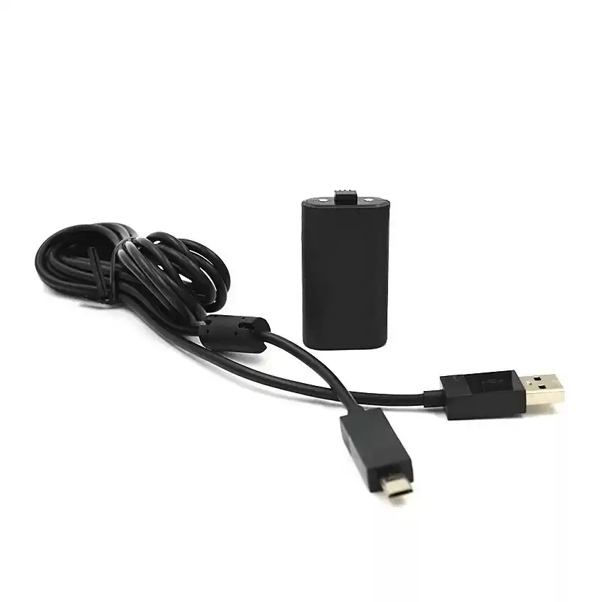 Rechargeable Battery Pack+2.5mUSB Charging Cable for XBOX ONE/Xbox One S X Wireless Game Controller Replacement Batteries