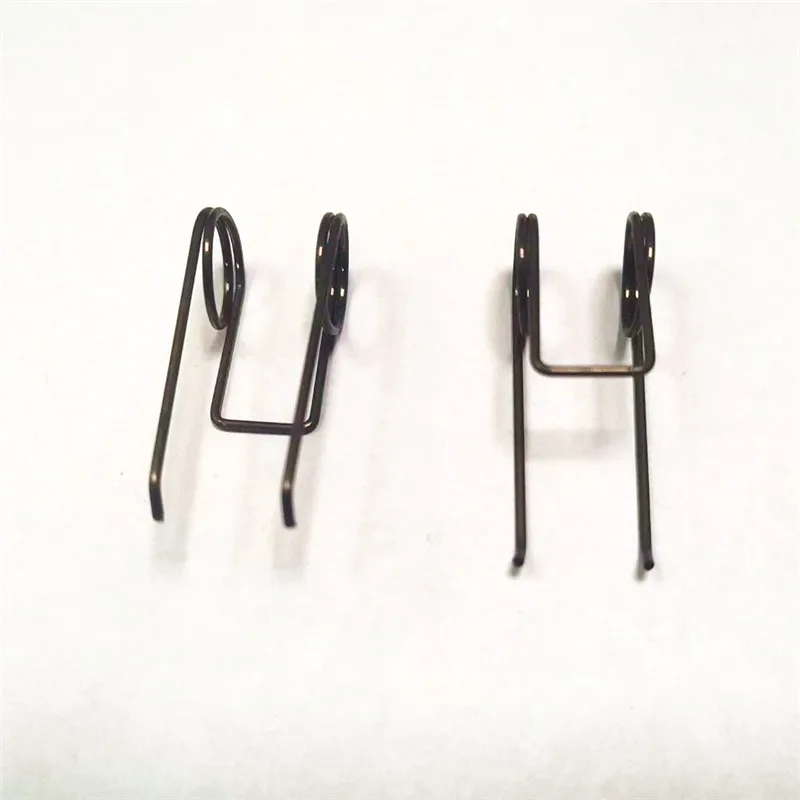 50pcs Double torsion spring 1.0 wire diameter 11mm outside diameter strong torsional spring