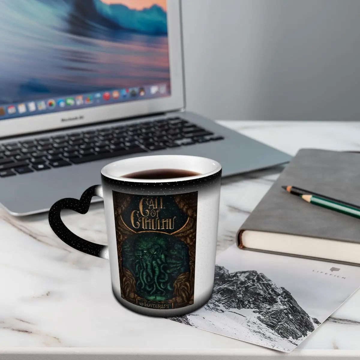 The Call Of Cthulhu Lovecraft Mythos Monster Mug Funny Ceramic Coffee Cups Tea Mugs Milk Cup Drinkware Gift for Friends