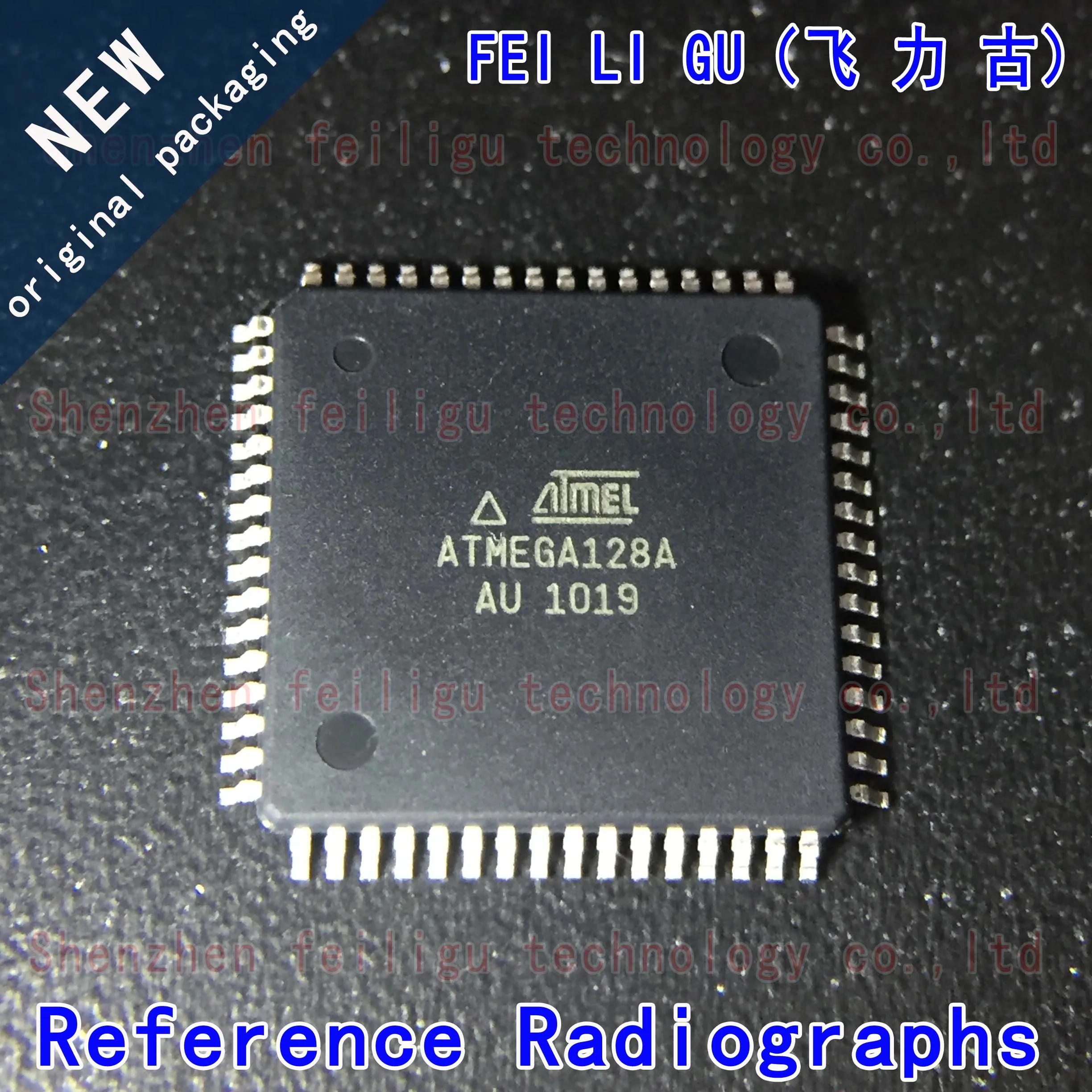 

1~30PCS 100% New original ATMEGA128A-AU ATMEGA128A package:TQFP64 8-bit microcontroller MCU/MPU/SOC chip