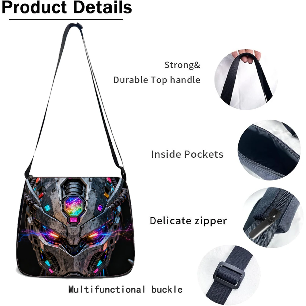 Cartoon robot backpack bundle set multiple pieces