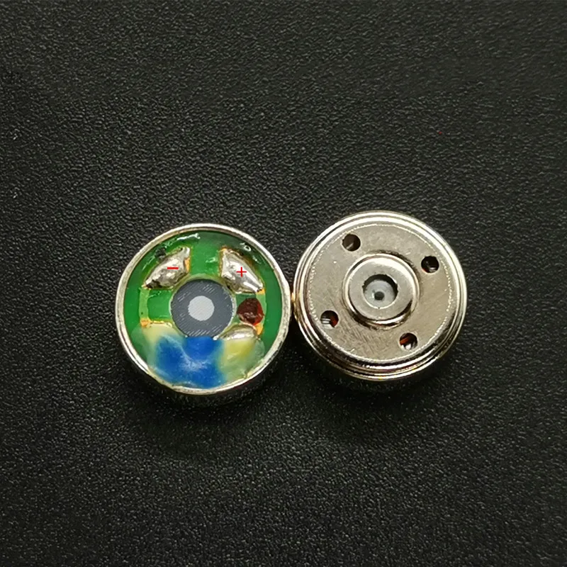 وحدة مكبر صوت 10 مللي متر وحدة سماعة أذن مغناطيسية قوية 10 مللي متر 5 فتحات حلقة حديد تحليل مجال الصوت القوي للصوت منخفض التردد