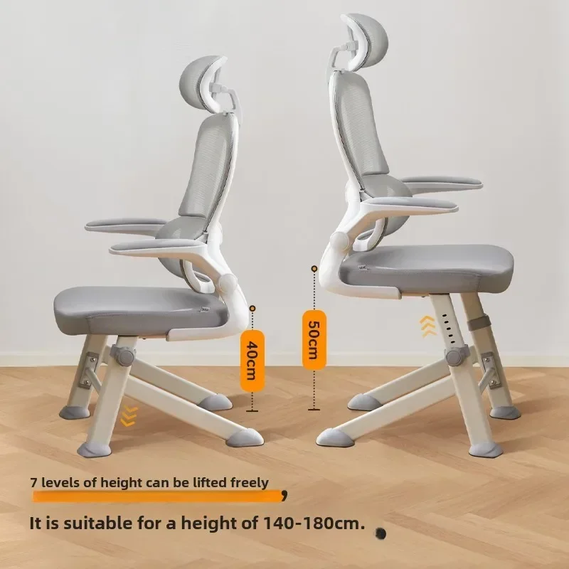 Learning Chair Student Ergonomics Writing Lift Office Desk Computer Chair