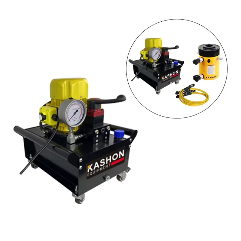 

KHE-5DM 700 Bar 220V/380V Double Action Hydraulic Oil Pump Station Power Pack Unit Electric Driven Hydraulic Pump