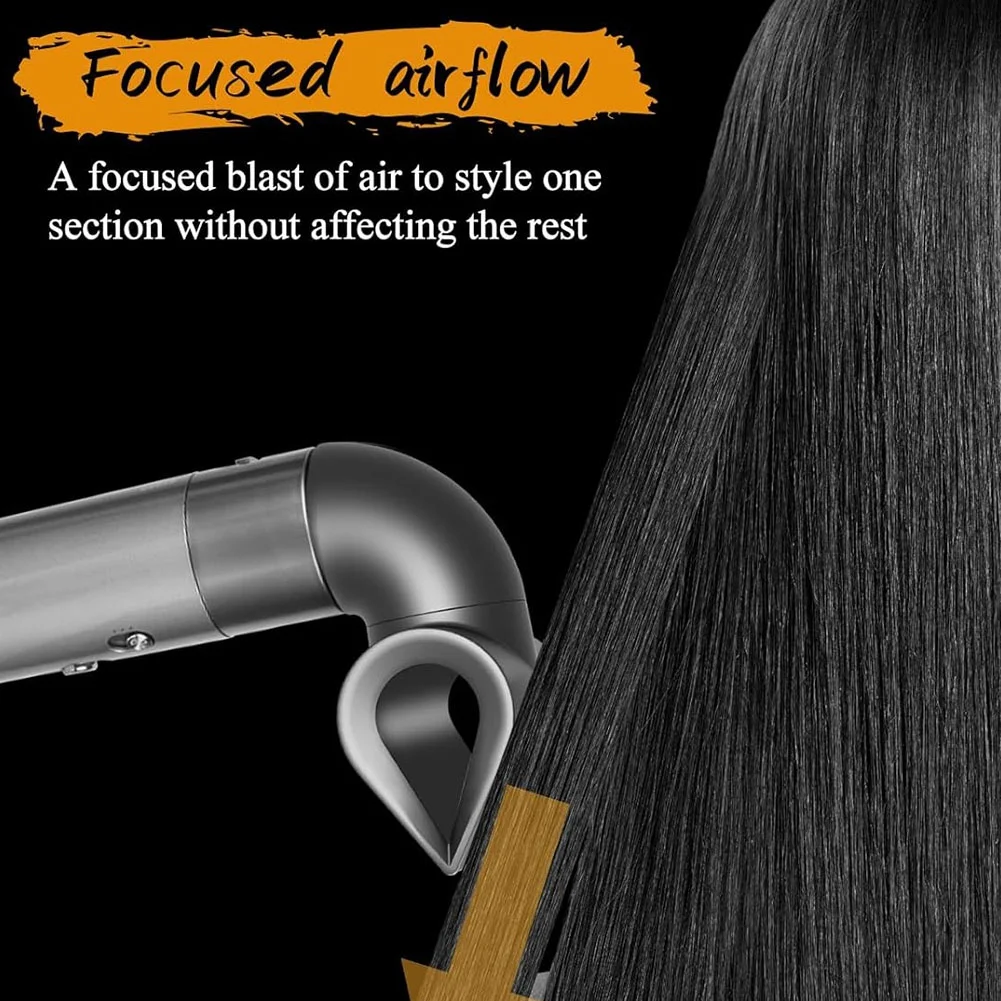 

【ЛУЧШИЕ ПОЖЕЛАНИЯ】Насадка-расческа с широкими зубьями и насадка-концентратор для сушки и предварительной укладки Dyson Airwrap HS01 HS05 HS08