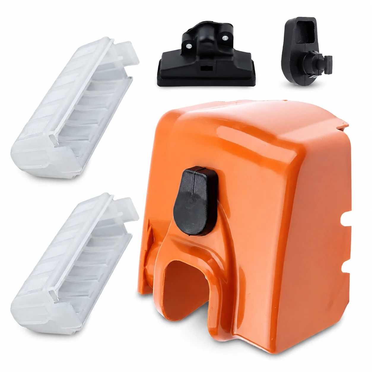 Air Filter Cover Housing Kit For Stihl MS250 MS230 MS210 023 025 Saw, w/Twist Lock Knob, Air Filter, Replace 1123 140 1902 Parts