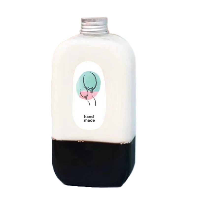 400ML Plastic Bottles For Drinks Storage Containers Drinking Water Bottles Plastic Water Bottle With Lids Caps