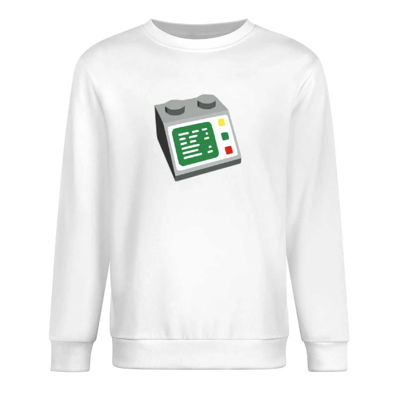 Toy Brick Computer Console Sweatshirt men's winter sweater autumn oversize sweatshirt