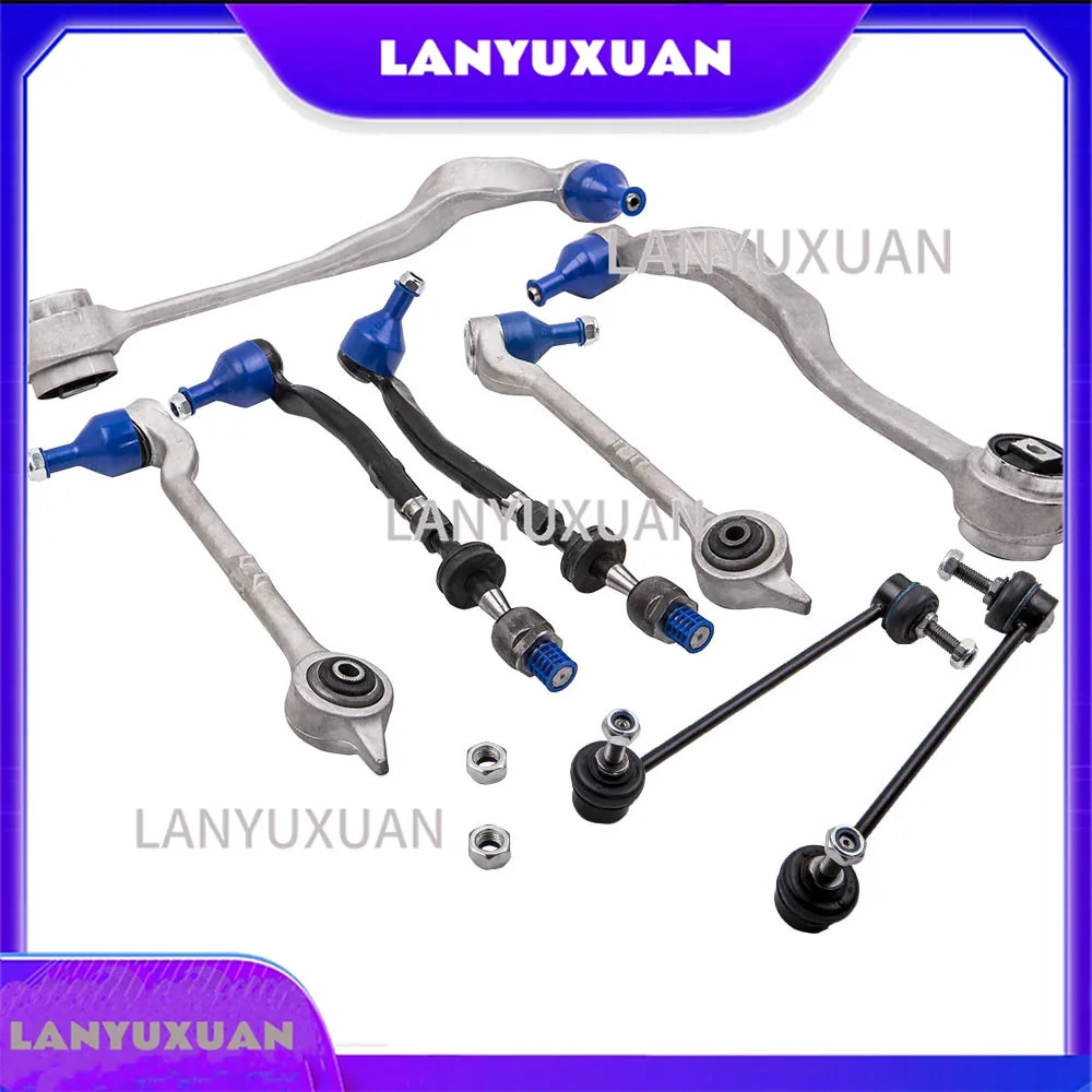 2026 Front Axle Upper Lower Suspension Control Arm Set for BMW 5 Series E39 1995-2004