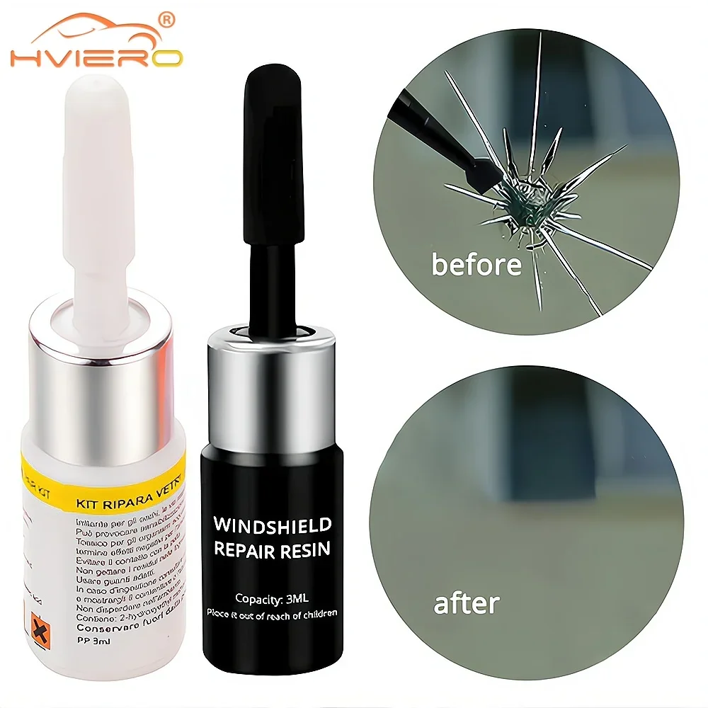 

Screen Kit Curing Glue Auto Glass Car Windshield Cracked Repair Tools DIY Window Phone Scratch Crack Restores Accessories Clean