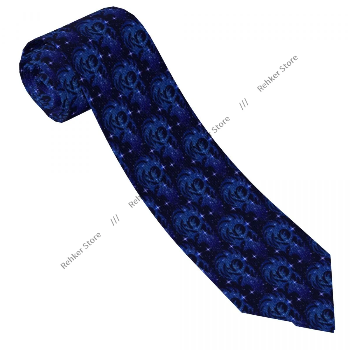 Formal Skinny Neckties Classic Men's Abstract Reindeer Silhouette Wedding Tie Gentleman Narrow