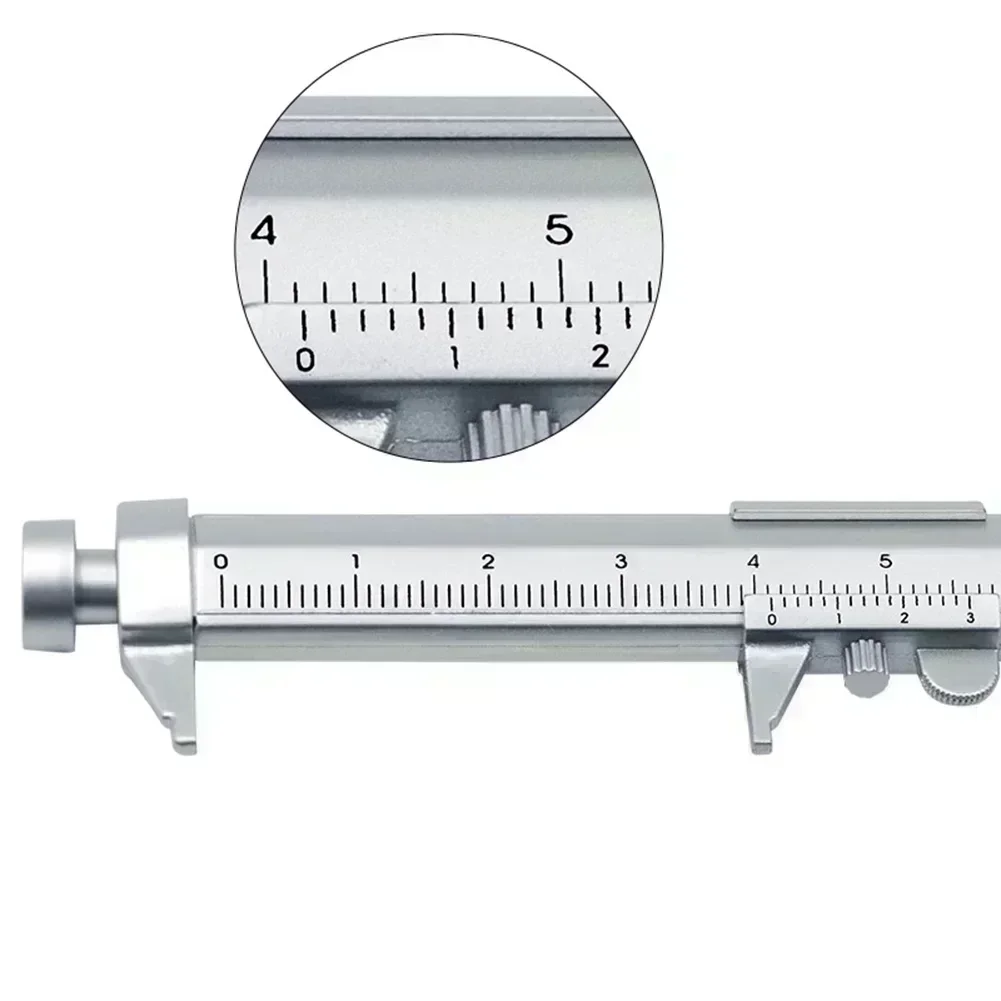 Penna a inchiostro Gel di plastica calibro a corsoio 2 In 1 penna a sfera con calibro a corsoio Non tossico e innocuo penna a sfera a rullo con calibro a corsoio