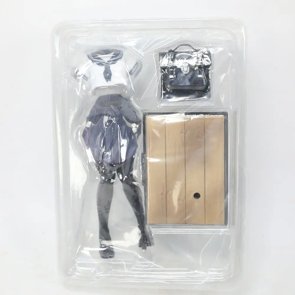 Figura Coleccionable de Anime, Uniforme Escolar JK, Decoración de Escritorio con Mochila, Estatua de 16.8cm para Colección Otaku