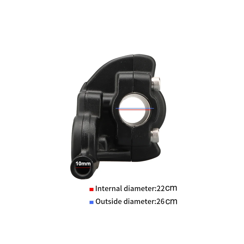 NIBBI Universal Motorrad 7/8 Zoll Lock-on-Griff 102 cm Gaszug-Kit 22 mm Drehgriff für Honda Yamaha KTM KTV Motocross – Detail 7