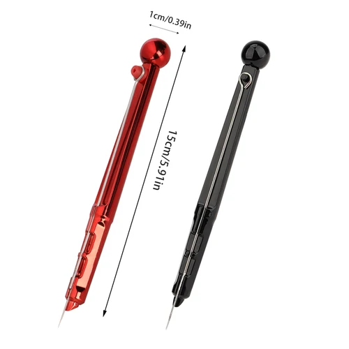 Imagen 2 del producto Omplete-Kit de tatuaje de mano y palo con aguja de tatuaje, soporte de aguja, Kit DlY, herramienta para práctica de tatuajes principiantes