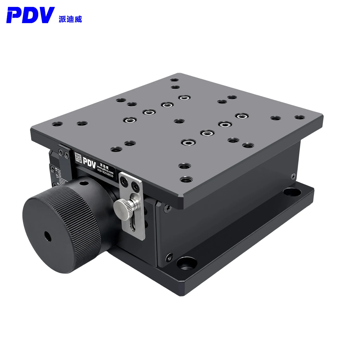One-dimensional height fine-tuning stage, high-precision Z-axis manual wedge-type height-adjustable platform PT-SD513