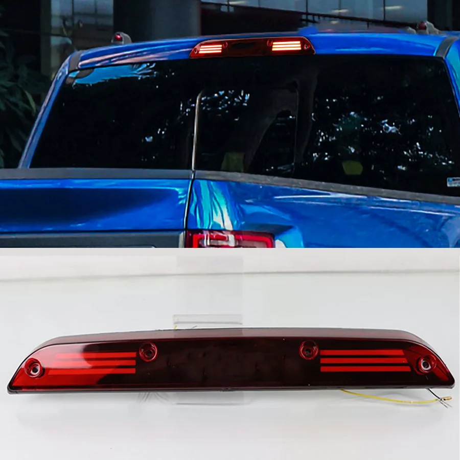 

Wooeight 1Pc Third 3rd High Mount Brake Rear Reverse Cargo Stop Tail Light Signal Lamp Fit For Ford F150 2015-2022 Accessories