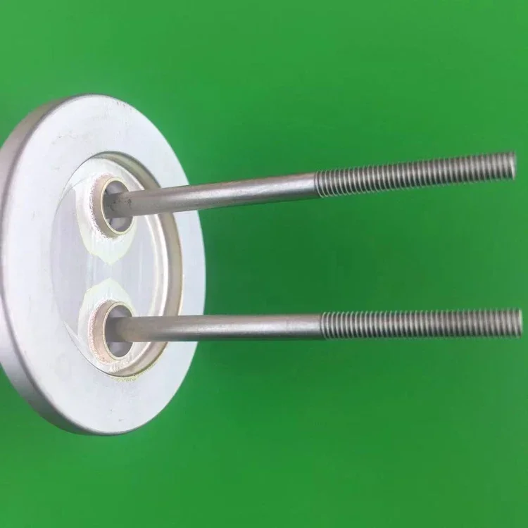 

Vacuum Ceramic Sealing High-voltage KF40 Insulated Sealed Electrode Flange Feeding Conductive Column Device Connection Device