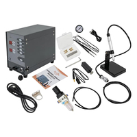 100W Permanent Jewelry Arc Welder Machine Kit 220V Pulse Arc Welder Jewelry DIY Repair Spot Welding Machine