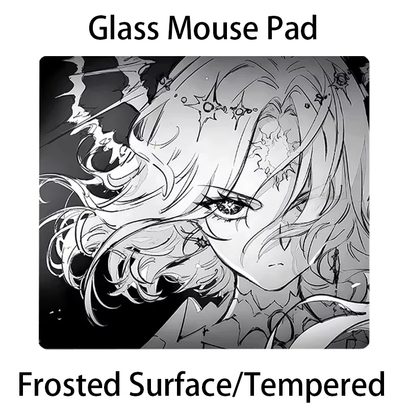 

Skypad SORA Glass Gaming Mouse pad Non-Slip Mouse Pad Keyboard YUME Frosted Gaming Gamer PC Desk Mat Offices Accessories
