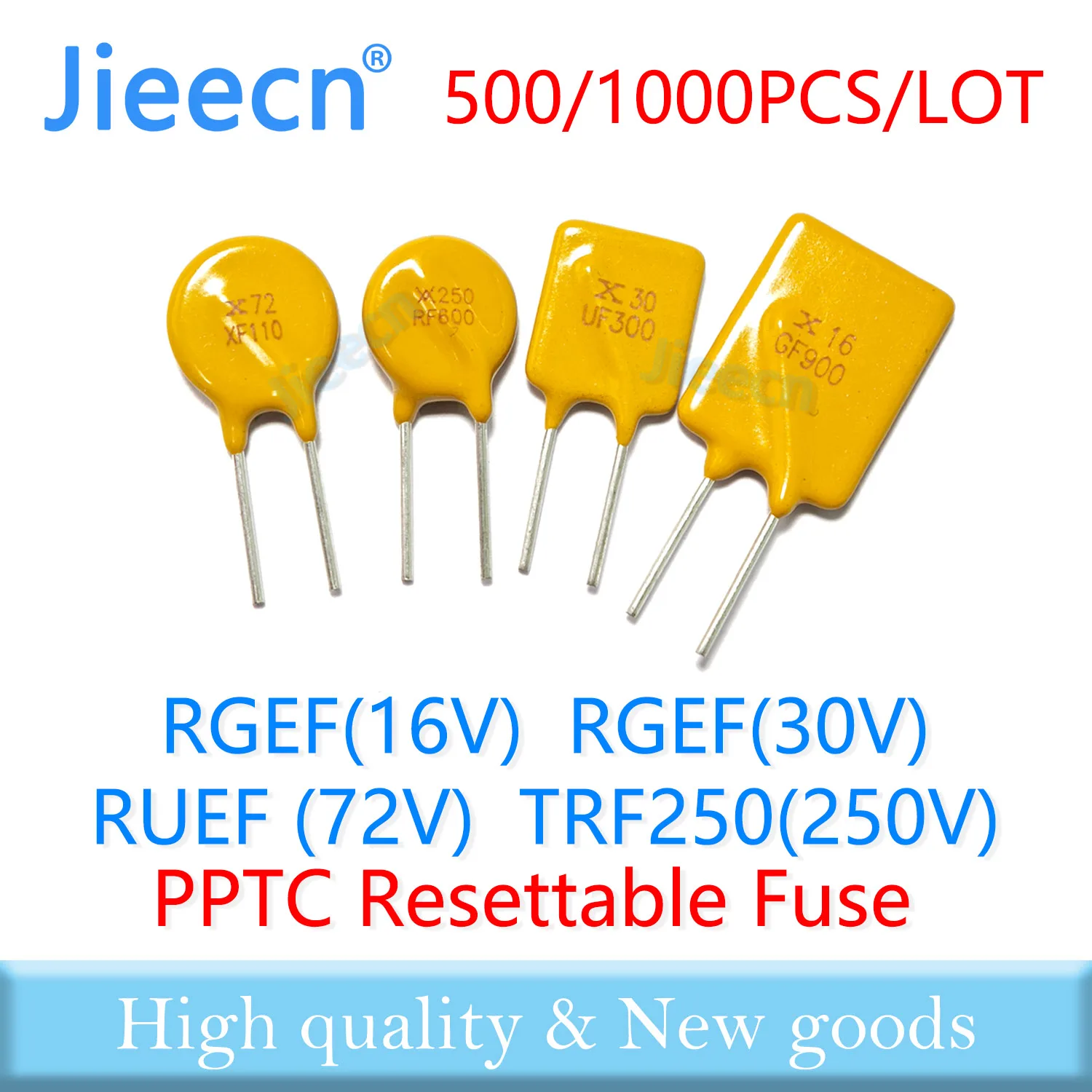

16V 30V 72V 250V PPTC RXEF TRF250 X250RF JK250 RUEF JK30 RGEF JK16 Resettable Fuse DIP 020 090 050 075 100 030 110 High Quality
