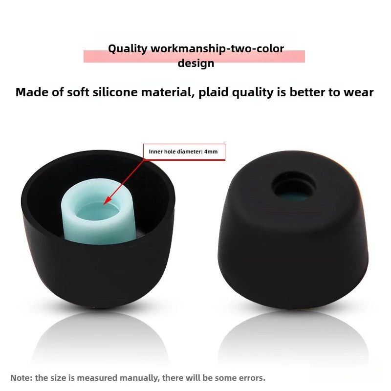 

Comfortable Silicone Ear Tips for Sony WF-1000XM4 and WF-1000XM5 True Wireless Headset Accessories