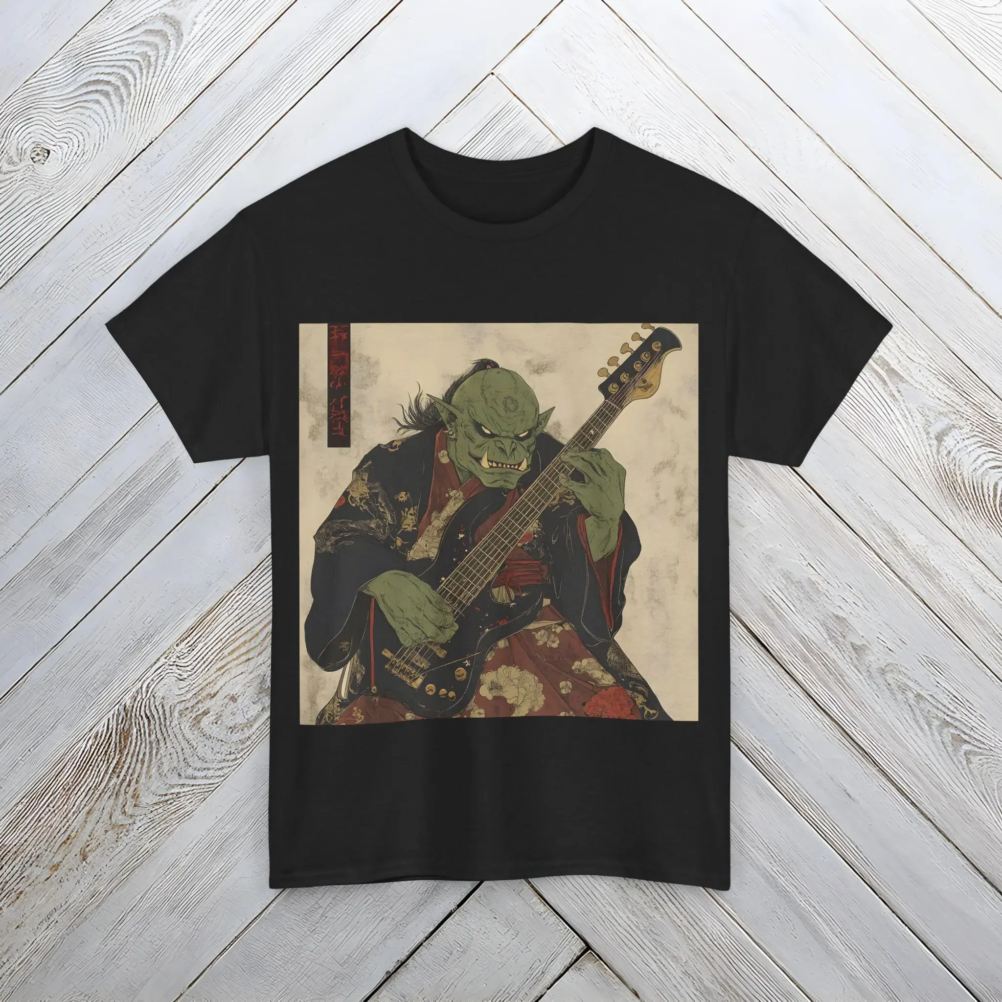

Футболка Orc Guitaris в японском стиле Kuniyoshi Harajuku, унисекс, размер S, M, L, 2XL, 3XL, 4XL, 5XL
