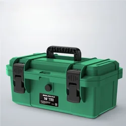 Valise en plastique rigide pour électriciens professionnels, boîte à outils de rangement pour mécaniciens, mallette complète robuste, égouts de proximité