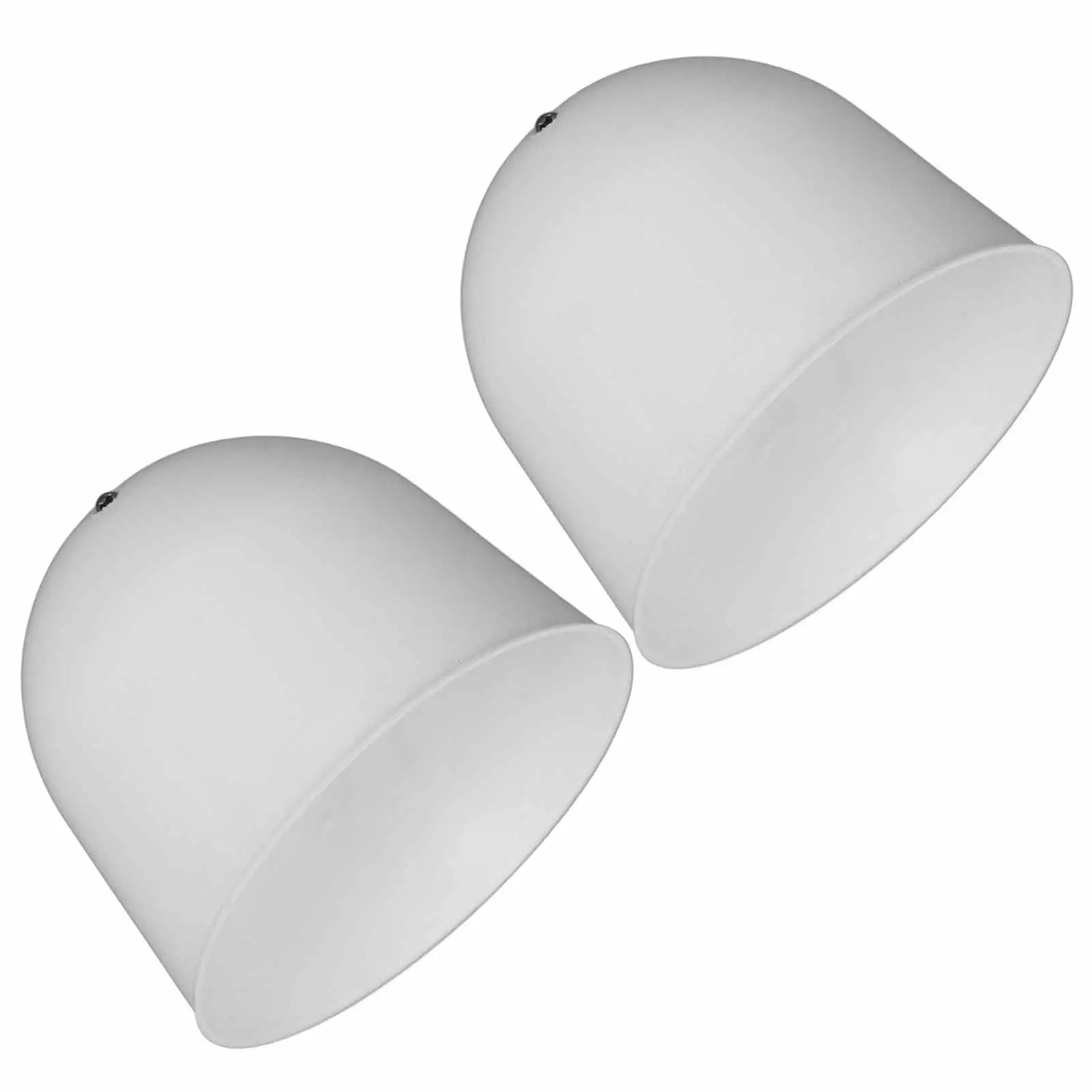 2Pcs Ceiling Fan Plastic Canopy Accessories Dust Cover Protector Replacement Fan Bottom Housing Shade Ceiling Light Covers