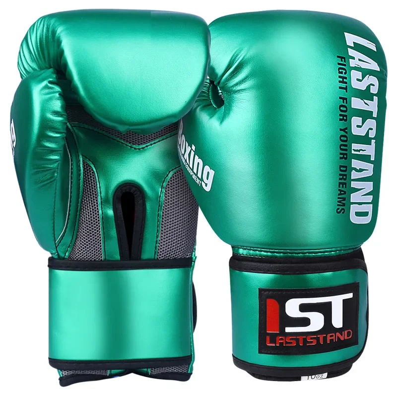 Professional Boxing Gloves PU Leather Muay Thai Guantes De Boxeo Free Fight MMA Sandbag Training Glove For Men Women