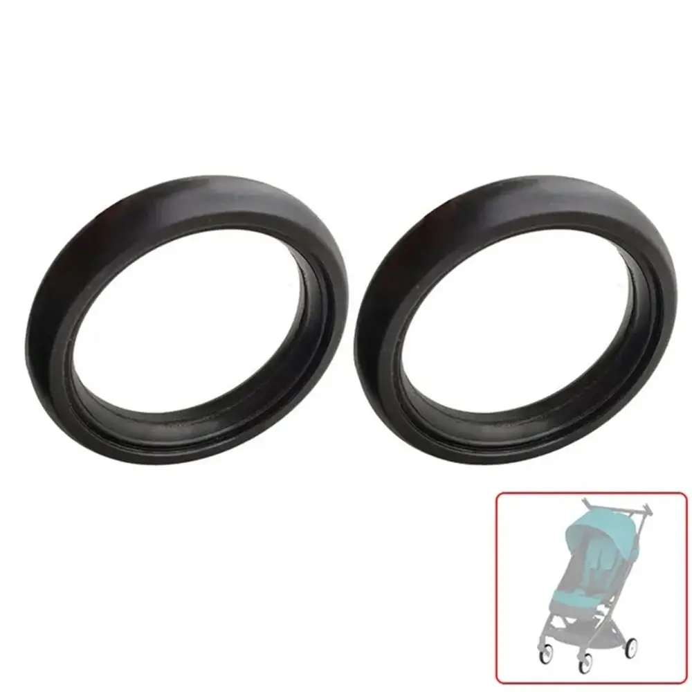 Rubber Baby Stroller Wheel Tyre Silent Bearings Durable Stroller Spare Part Stroller Replacement for Babyzenes Yoyo Yoya YuYu